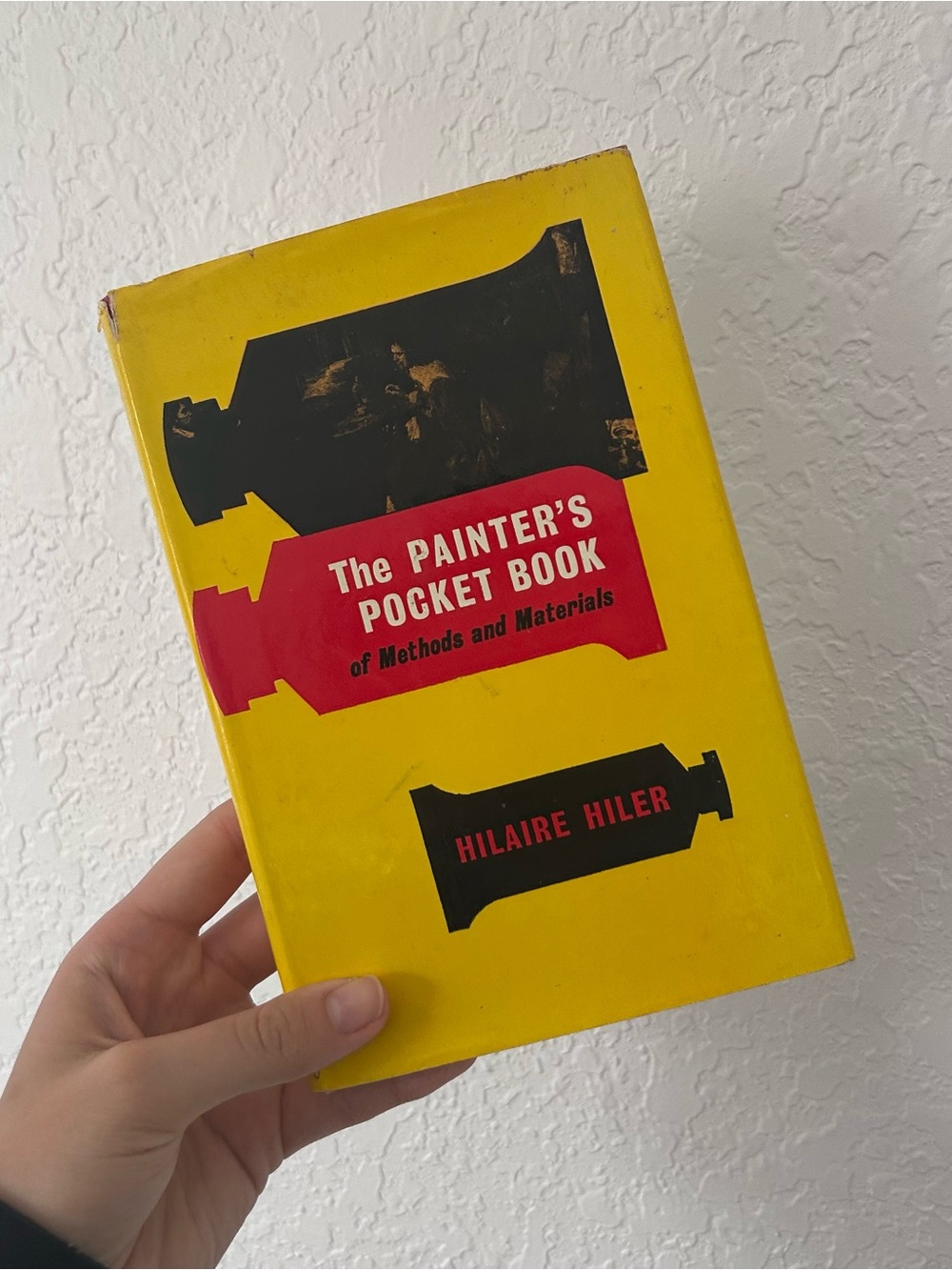 The Painter's Pocket Book - Yellow Cover with Red & Black Graphics